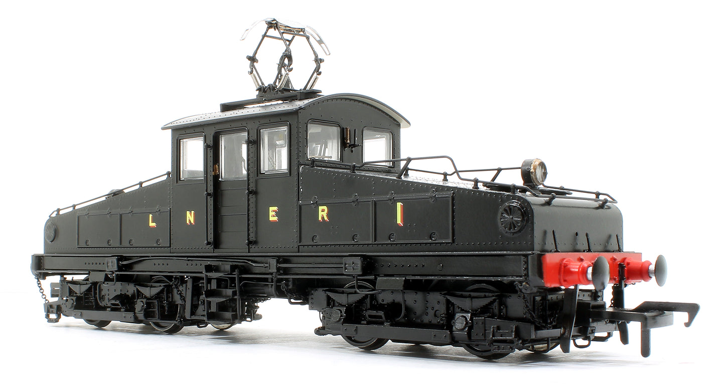 North Eastern Railway ES1 LNER Unlined Black Bo-Bo Electric Locomotive No.1