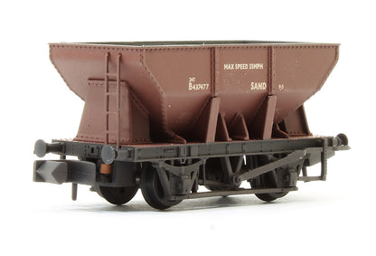 24T Iron Ore Hopper BR Bauxite (Early) 437477 - Weathered