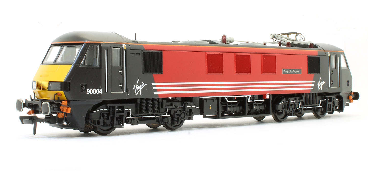 Pre-Owned Class 90 90004 'City of Glasgow' Virgin Trains (Original) Electric Locomotive (DCC Sound)