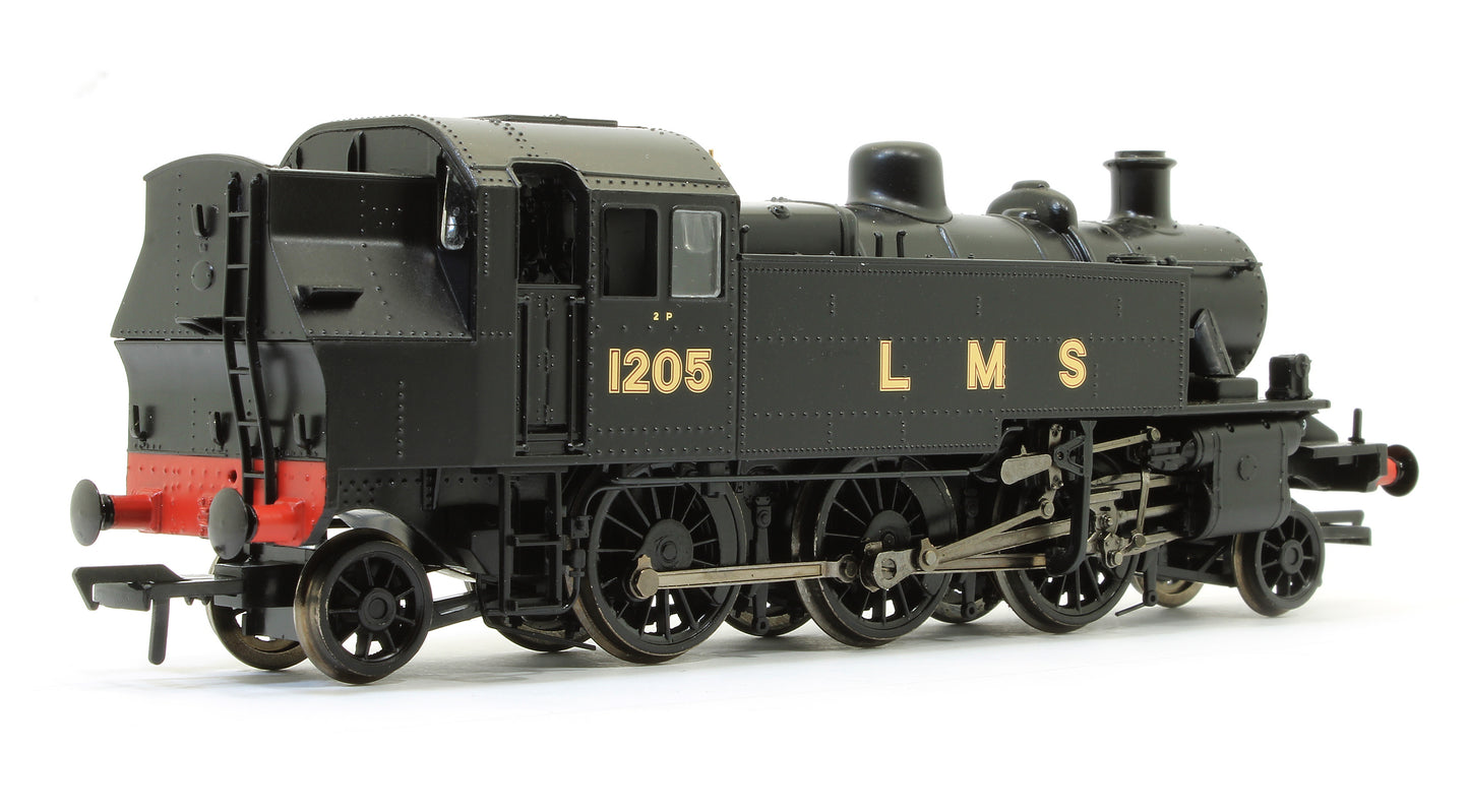 Pre-Owned LMS Ivatt 2MT Tank 1205 LMS Black Steam Locomotive
