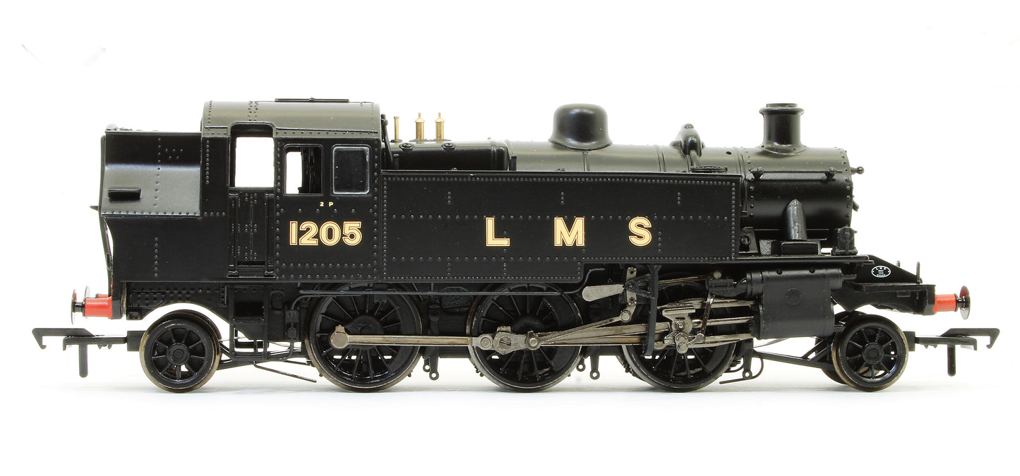 Pre-Owned LMS Ivatt 2MT Tank 1205 LMS Black Steam Locomotive