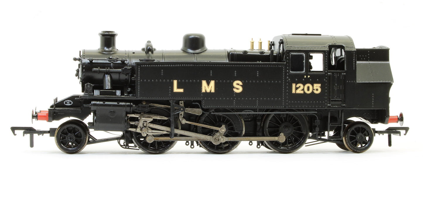 Pre-Owned LMS Ivatt 2MT Tank 1205 LMS Black Steam Locomotive