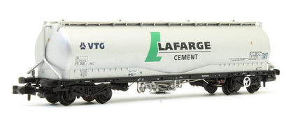 100 Tonne JPA Cement Wagon VTG 'Lafarge Cement' Silver 12420