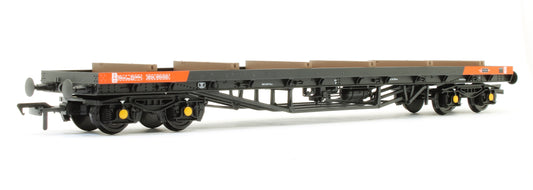 BR BDA Bogie Bolster Loadhaul 950320 with load