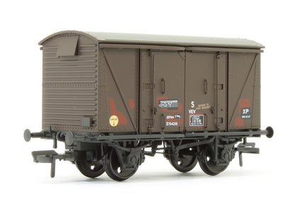 BR 12T 'Vanwide' Ventilated Van BR Bauxite (TOPS) No.B784201 - Weathered