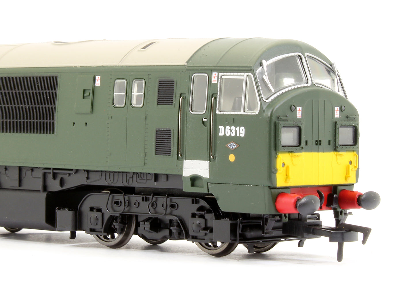 Pre-Owned Class 22 BR Green D6319 Split Headcode Box, Small Yellow Warning Panel Diesel Locomotive