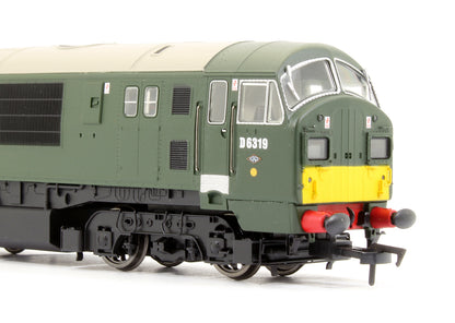 Pre-Owned Class 22 BR Green D6319 Split Headcode Box, Small Yellow Warning Panel Diesel Locomotive