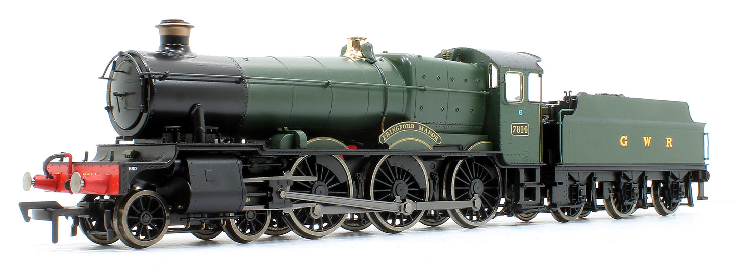 Fringford Manor GWR Green (GWR Lettering) 78xx Manor Class 4-6-0 Steam Locomotive No.7814