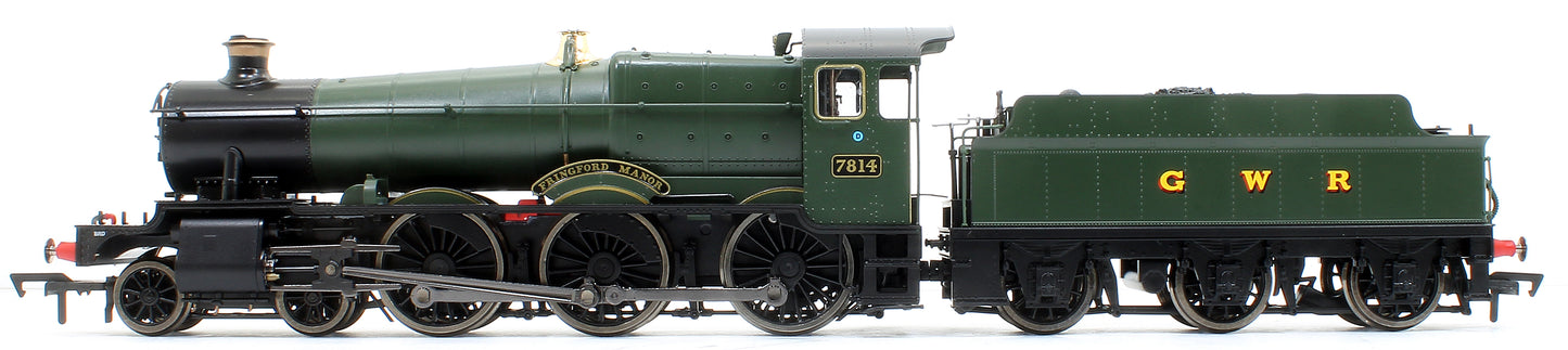 Fringford Manor GWR Green (GWR Lettering) 78xx Manor Class 4-6-0 Steam Locomotive No.7814
