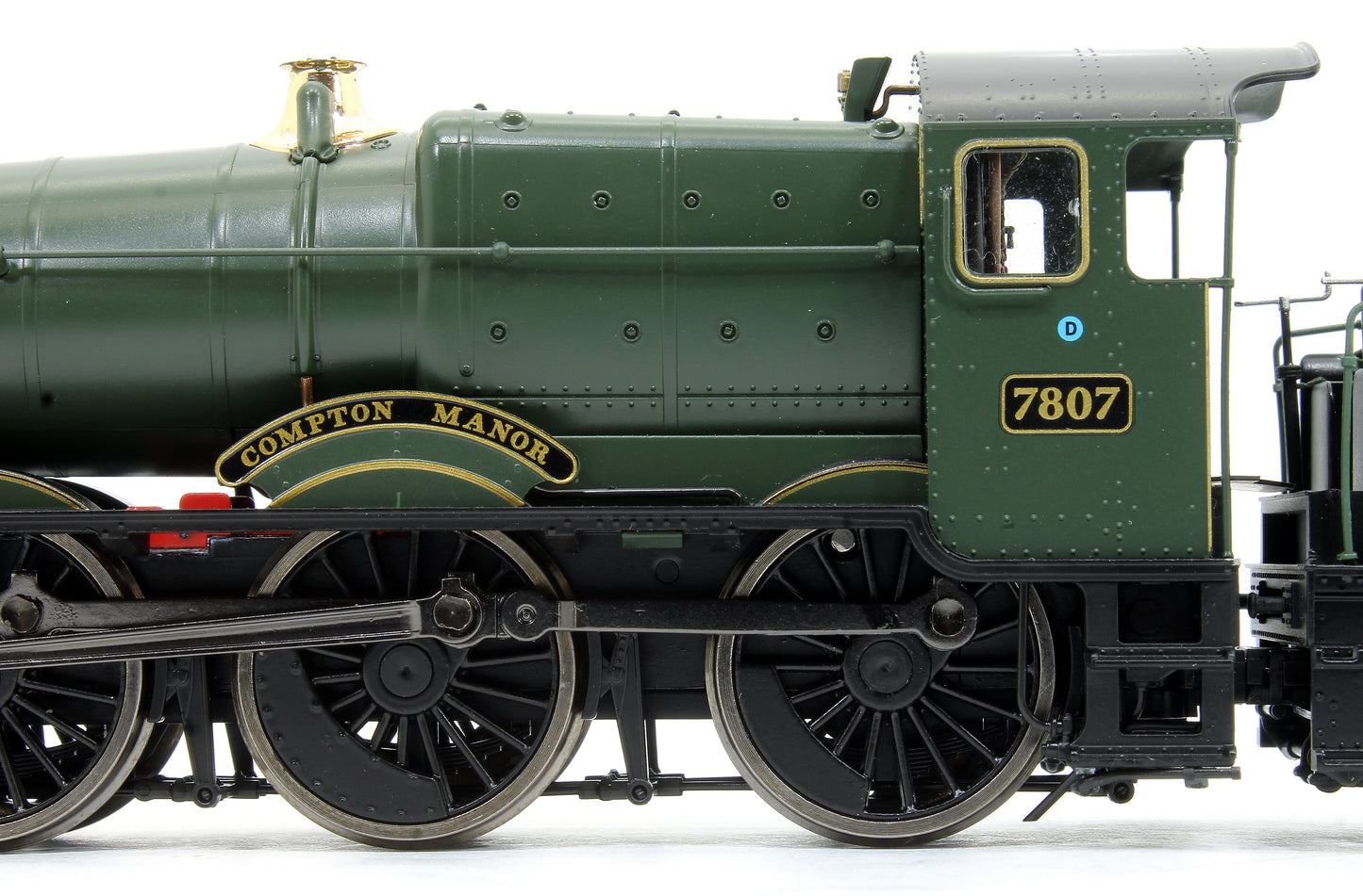 Compton Manor GWR Green (Post-War GWR Lettering) 78xx Manor Class 4-6-0 Steam Locomotive No.7807