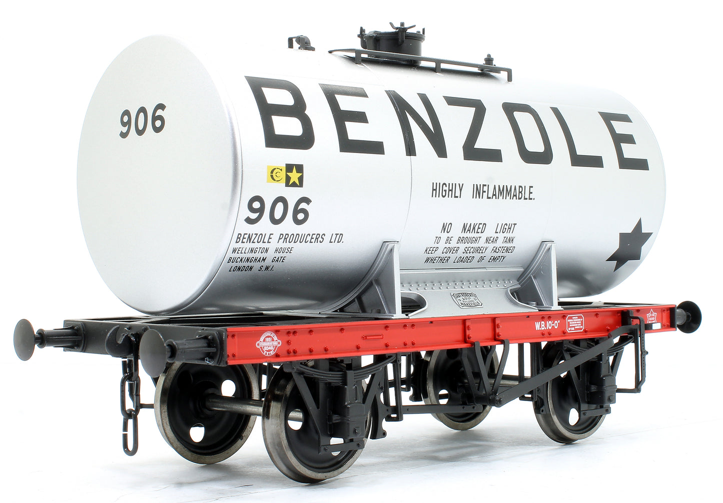 14T Benzole Class A Anchor Mounted Tank No.906