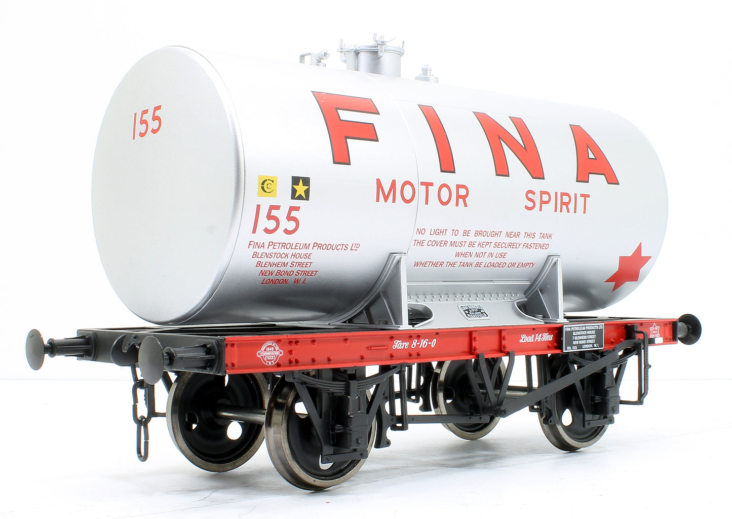 14T FINA Class A Anchor Mounted Tank No.155