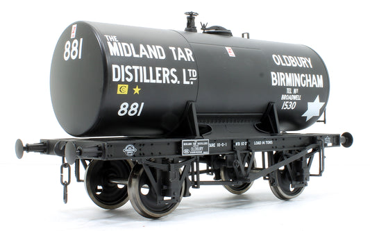 14T Midland Tar Distillers # 881 Class B Anchor Mounted Tank