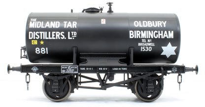 14T Midland Tar Distillers # 881 Class B Anchor Mounted Tank