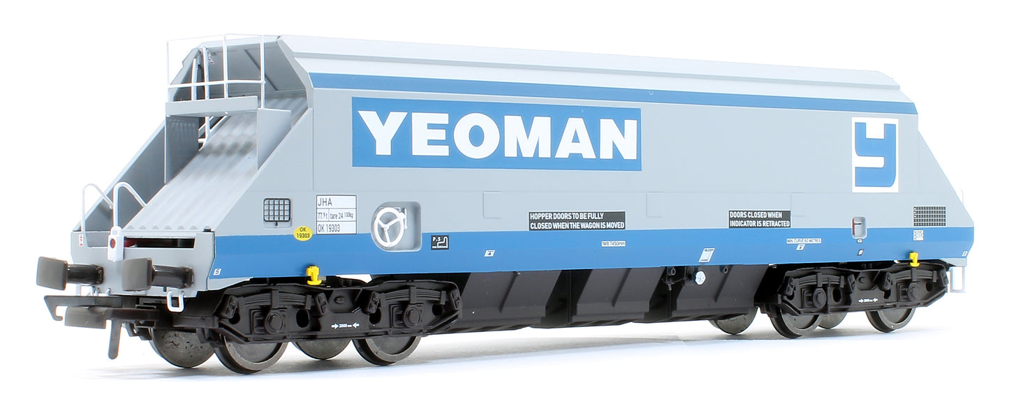O & K JHA (end hopper) OO Foster Yeoman 19300