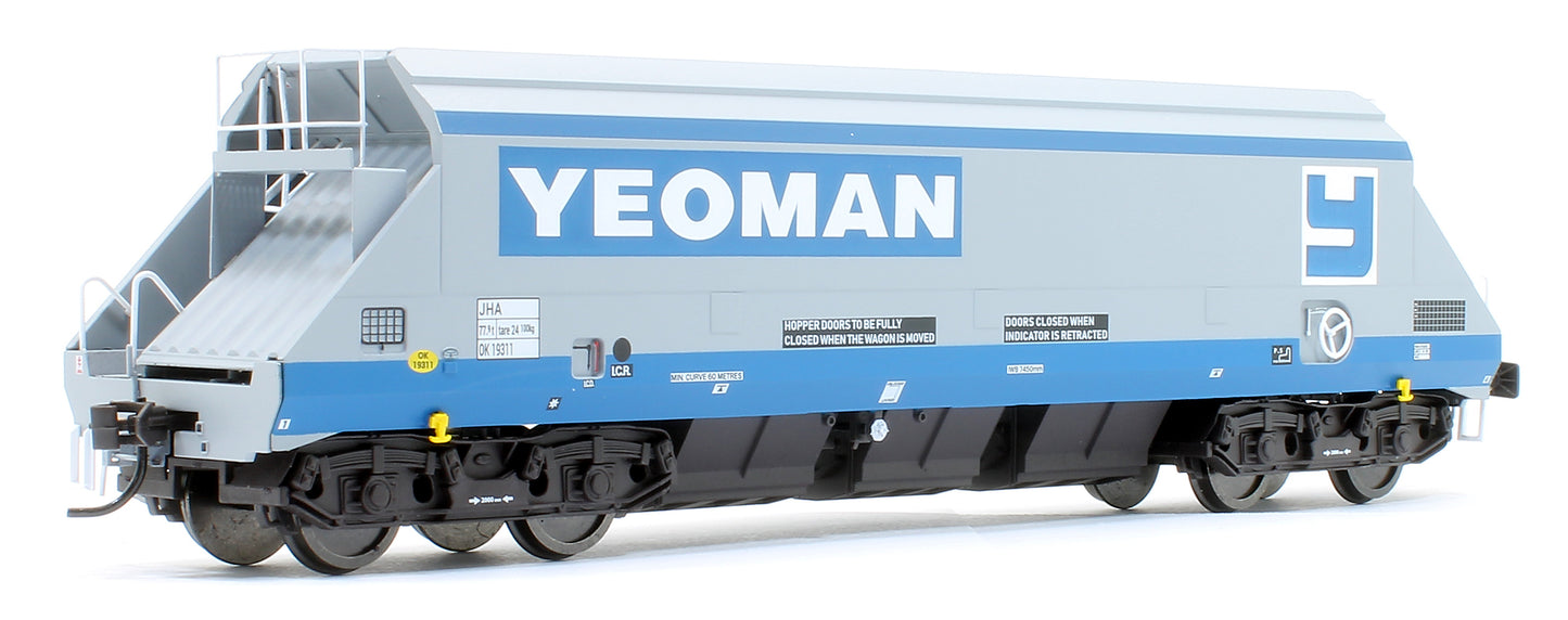 O & K JHA (end hopper) OO Foster Yeoman 19303