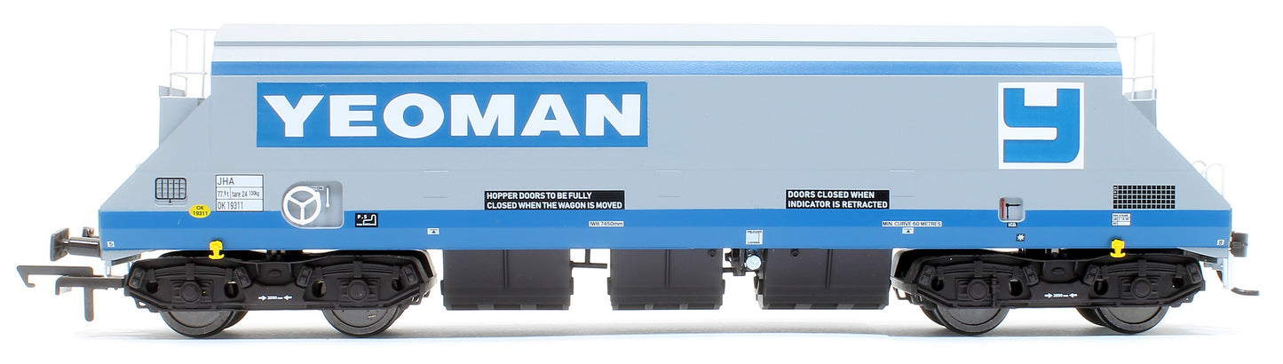 O & K JHA (end hopper) OO Foster Yeoman 19303