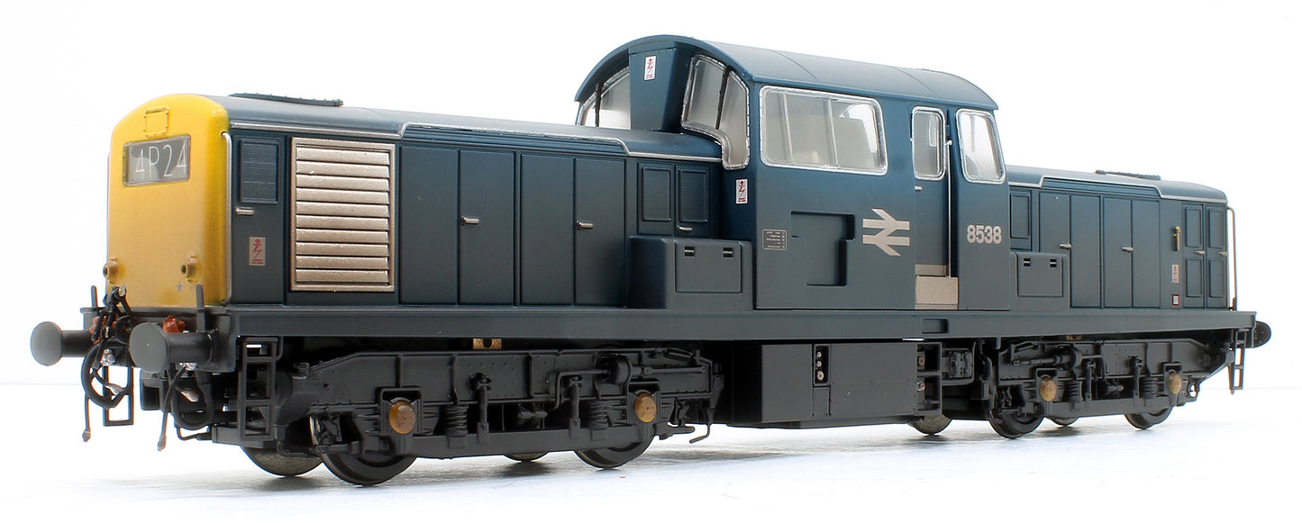 Class 17 Clayton BR Blue (Full Yellow Ends) No.8538 Diesel Locomotive - Weathered