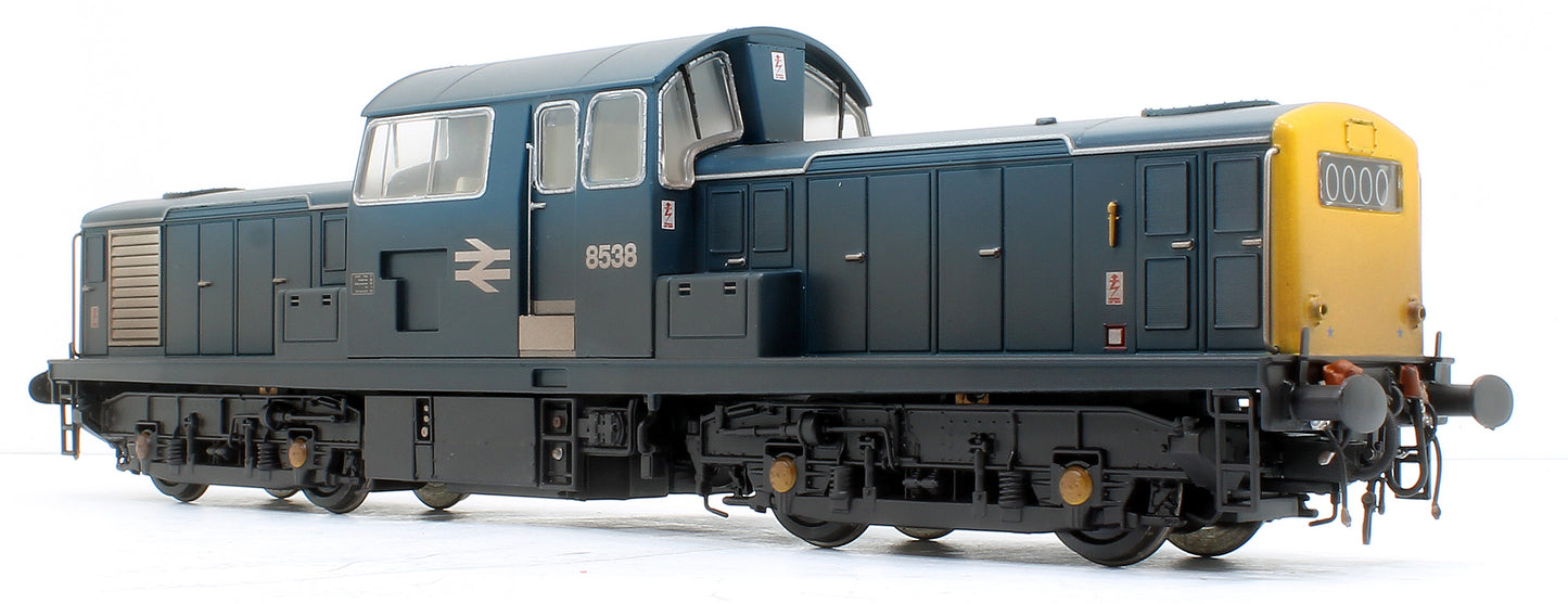 Class 17 Clayton BR Blue (Full Yellow Ends) No.8538 Diesel Locomotive - Weathered