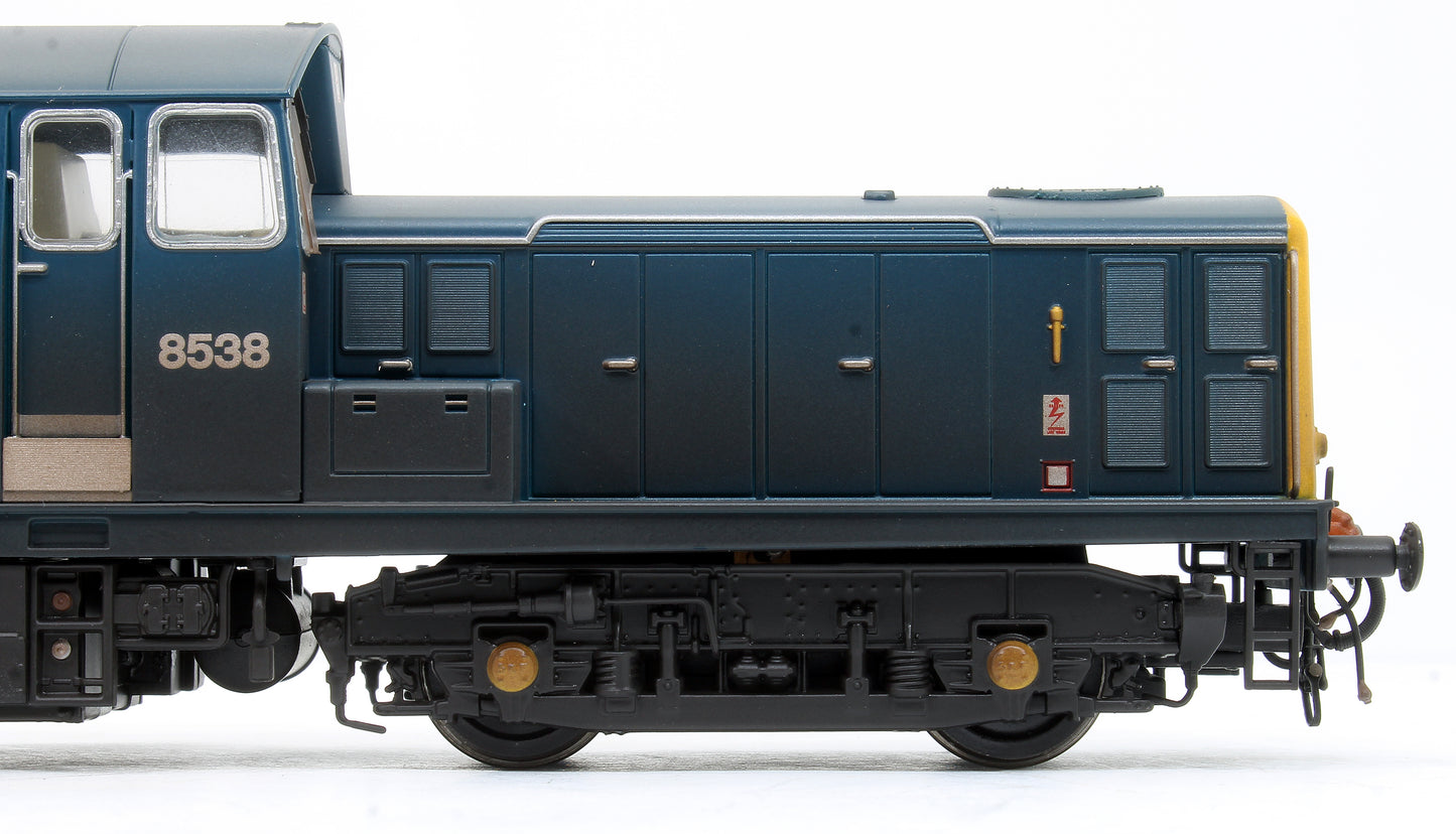 Class 17 Clayton BR Blue (Full Yellow Ends) No.8538 Diesel Locomotive - Weathered