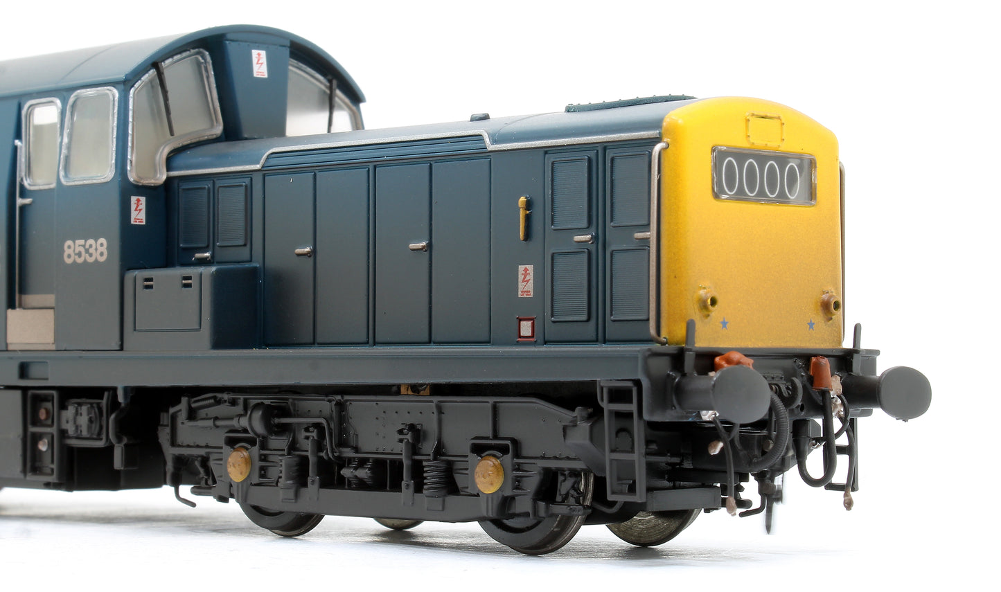 Class 17 Clayton BR Blue (Full Yellow Ends) No.8538 Diesel Locomotive - Weathered