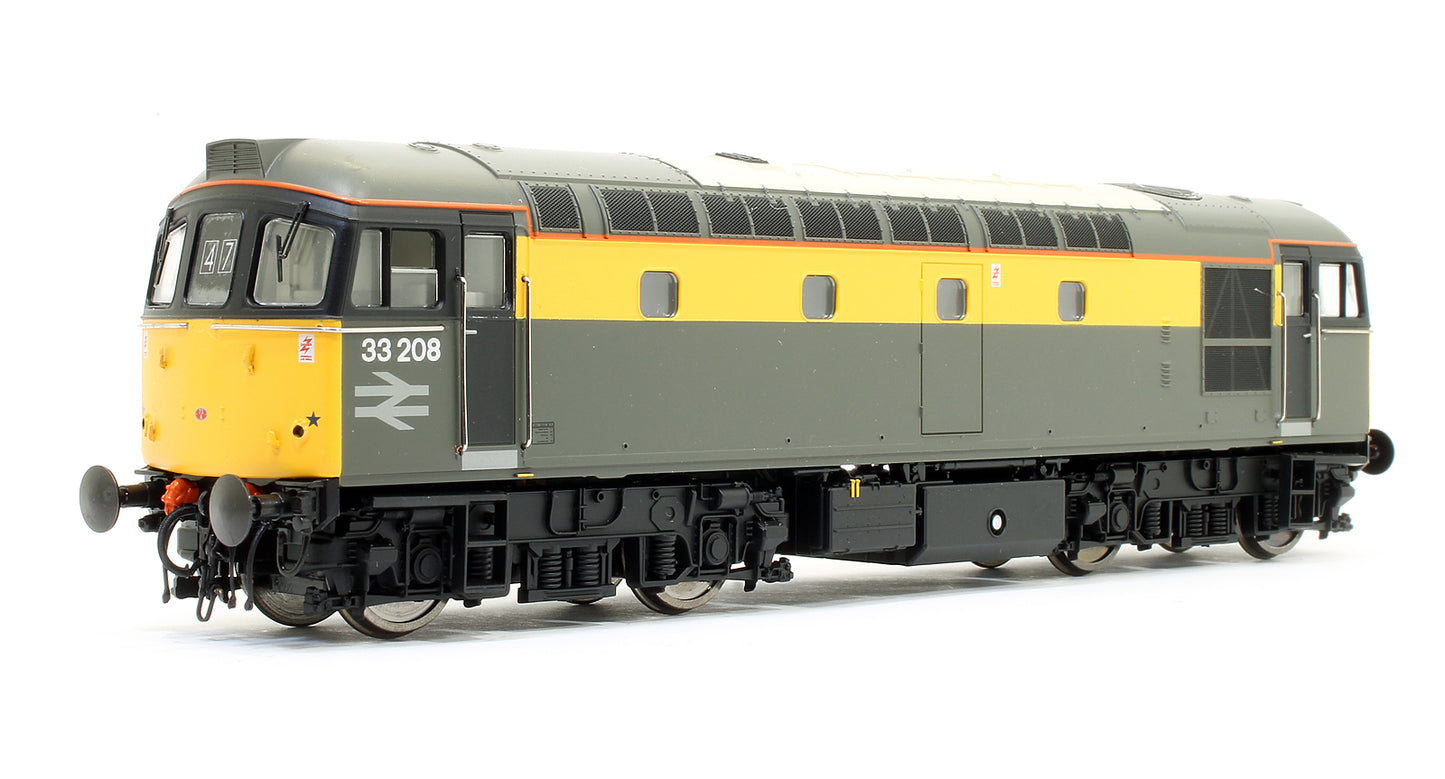 Pre-Owned 3327 Class 33/2 33208 In Engineers Dutch Livery Diesel Locomotive