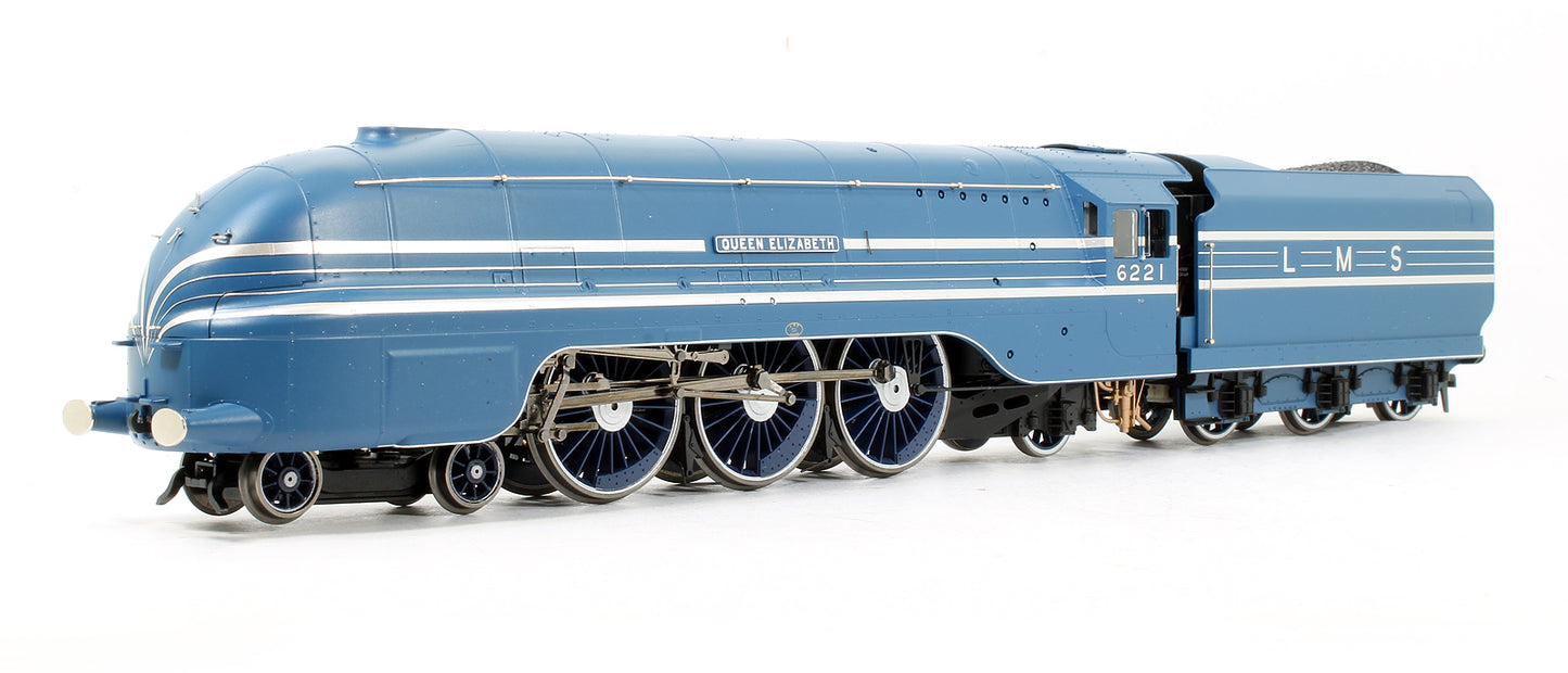 Pre-Owned LMS Streamlined Princess Coronation class 'Queen Elizabeth' No.6221 Steam Locomotive