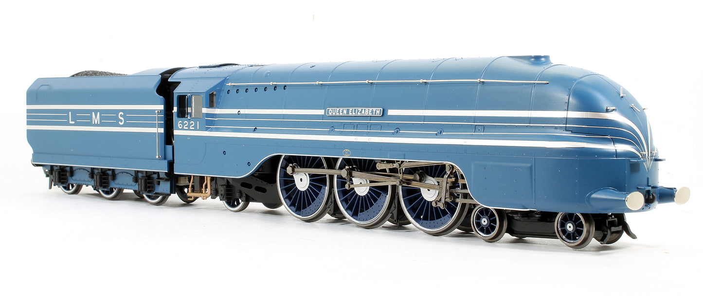 Pre-Owned LMS Streamlined Princess Coronation class 'Queen Elizabeth' No.6221 Steam Locomotive
