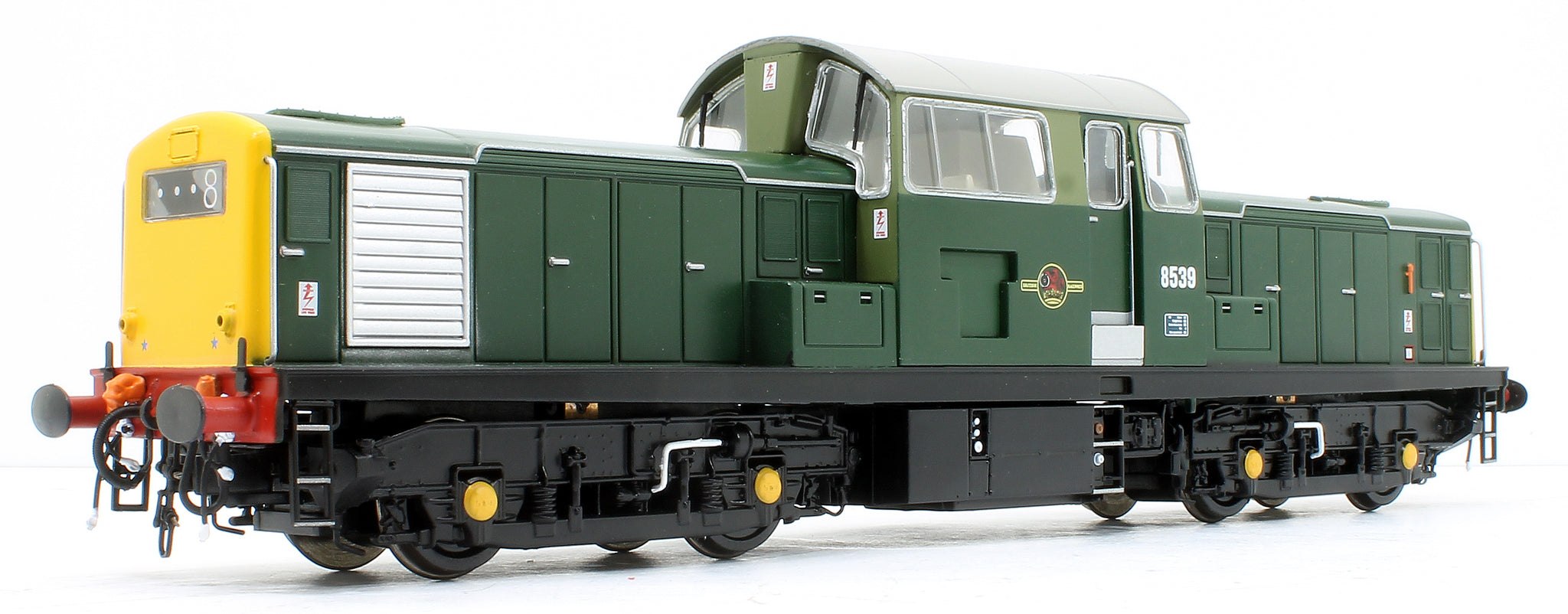 Heljan 1727 Class 17 Clayton BR Two Tone Green D8539 Diesel Locomotive ...