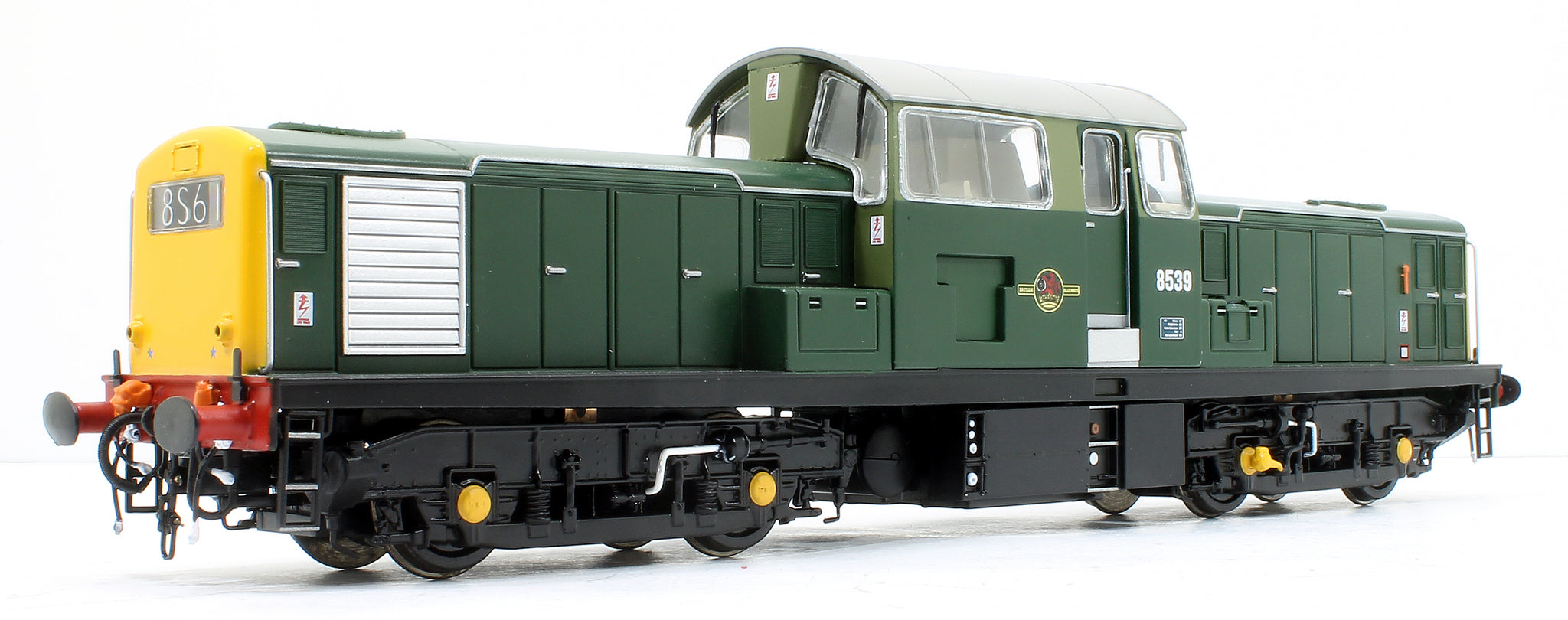 Heljan 1727 Class 17 Clayton BR Two Tone Green D8539 Diesel Locomotive ...