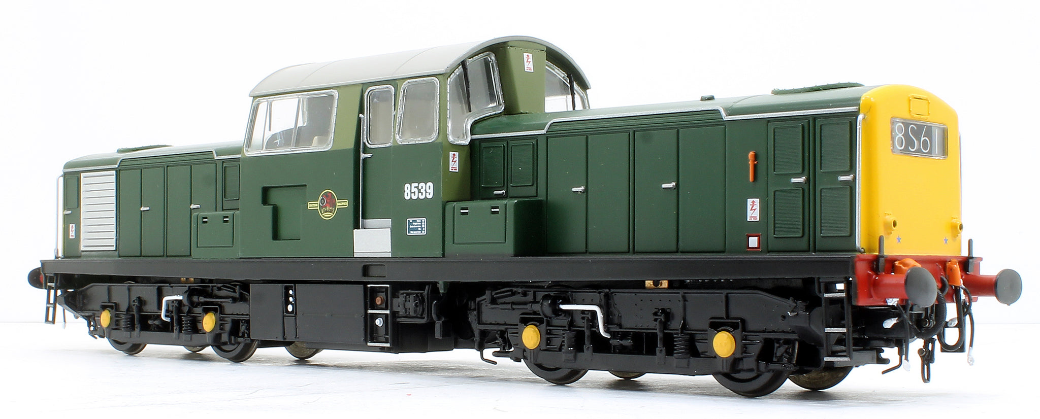 Heljan 1727 Class 17 Clayton Br Two Tone Green D8539 Diesel Locomotive 