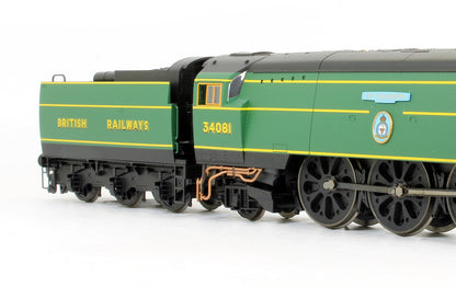 Pre-Owned R2220 BR 4-6-2 Battle Of Britain Class '92 Squadron' No.34081 Steam Locomotive