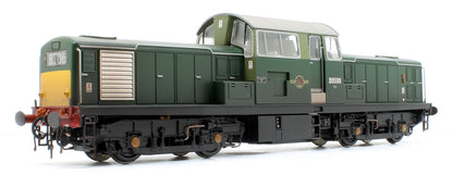 Pre-Owned Class 17 Clayton BR Two Tone Green D8599 (Small Yellow Panels) - Weathered