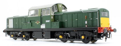 Class 17 Clayton BR Two Tone Green D8607 (Small Yellow Panels) Diesel Locomotive