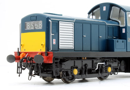 Class 17 Clayton BR blue D8568 (small yellow panels) as preserved Diesel Locomotive