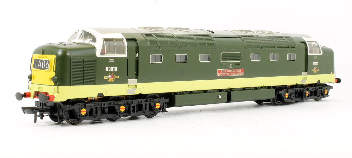 Pre-Owned Class 55 D9010 'The King's Own Scottish Borderer' BR Two Tone Green Diesel Locomotive DCC Sound