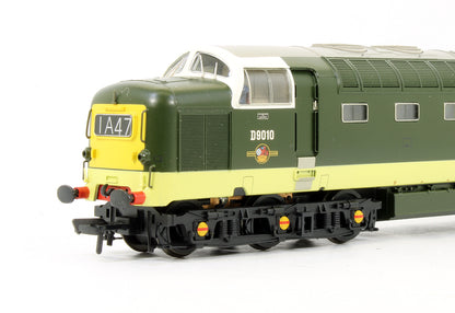 Pre-Owned Class 55 D9010 'The King's Own Scottish Borderer' BR Two Tone Green Diesel Locomotive DCC Sound