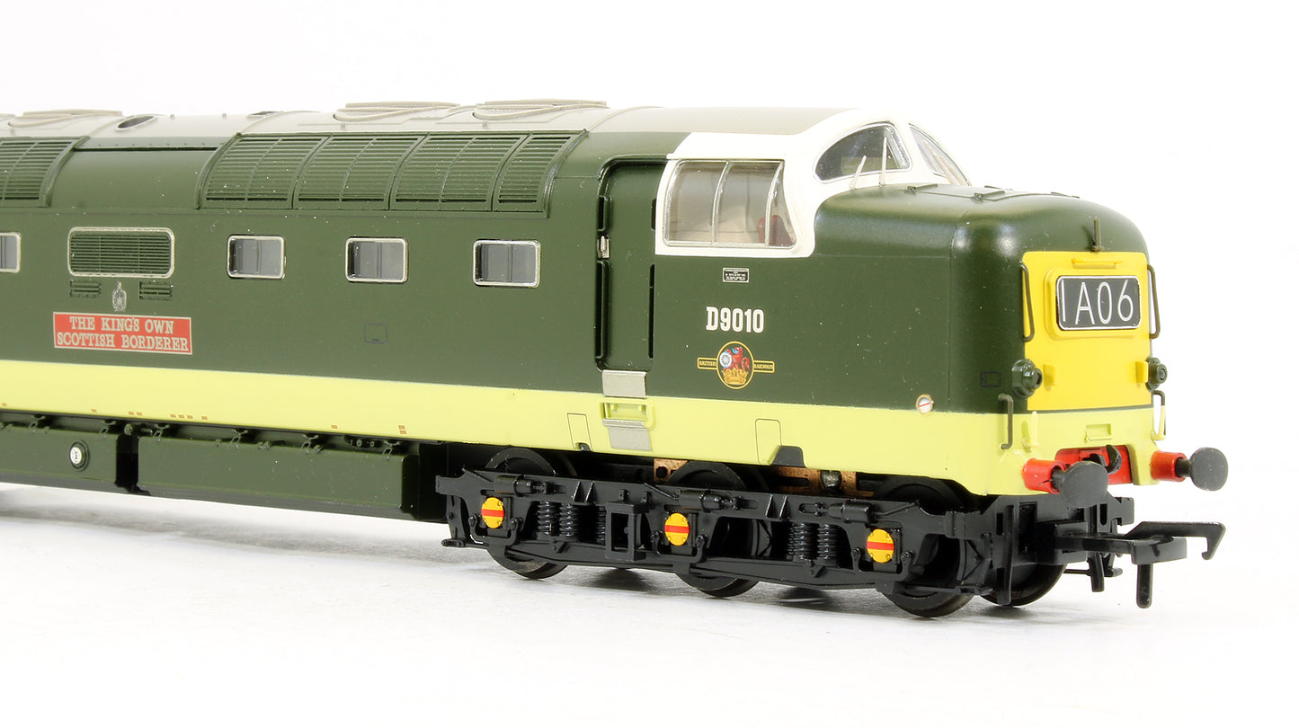 Pre-Owned Class 55 D9010 'The King's Own Scottish Borderer' BR Two Tone Green Diesel Locomotive DCC Sound