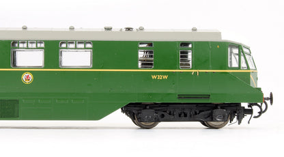 Pre-Owned GWR AEC Diesel Railcar GWR BR green with speed whiskers (white cab roof)