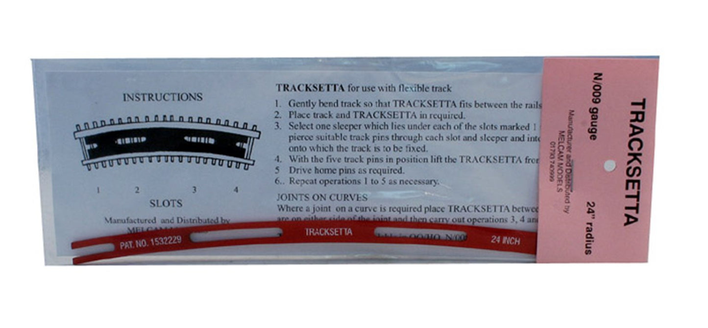 N / OO9 610mm (24in) Radius Tracksetta