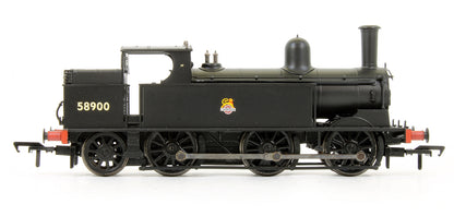 Pre-Owned 35-052 LNWR Webb Coal Tank 58900 BR Black Early Emblem Steam Locomotive