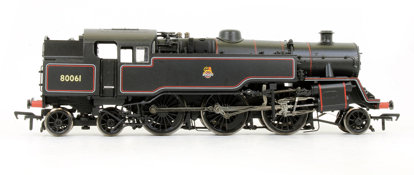 Pre-Owned Standard Class 4MT Tank 80061 BR Early Emblem Steam Locomotive