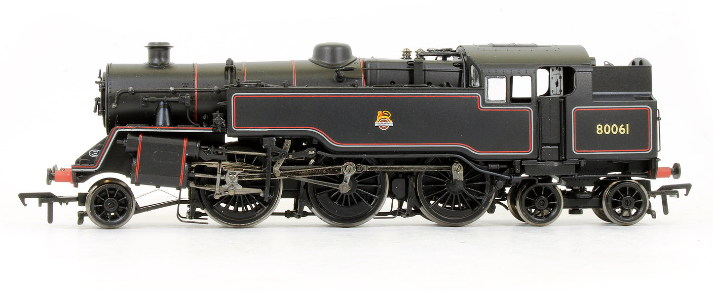 Pre-Owned Standard Class 4MT Tank 80061 BR Early Emblem Steam Locomotive