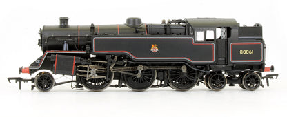 Pre-Owned Standard Class 4MT Tank 80061 BR Early Emblem Steam Locomotive