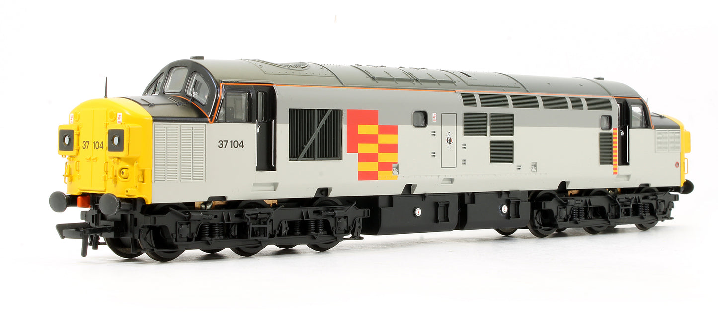 Pre-Owned Class 37/0 37104 BR Railfreight General Grey Diesel Locomotive (Exclusive Edition)