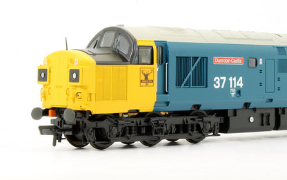 Pre-Owned Class 37/0 37114  'Dunrobin Castle' BR Blue Large Logo Diesel Locomotive (Limited Edition)