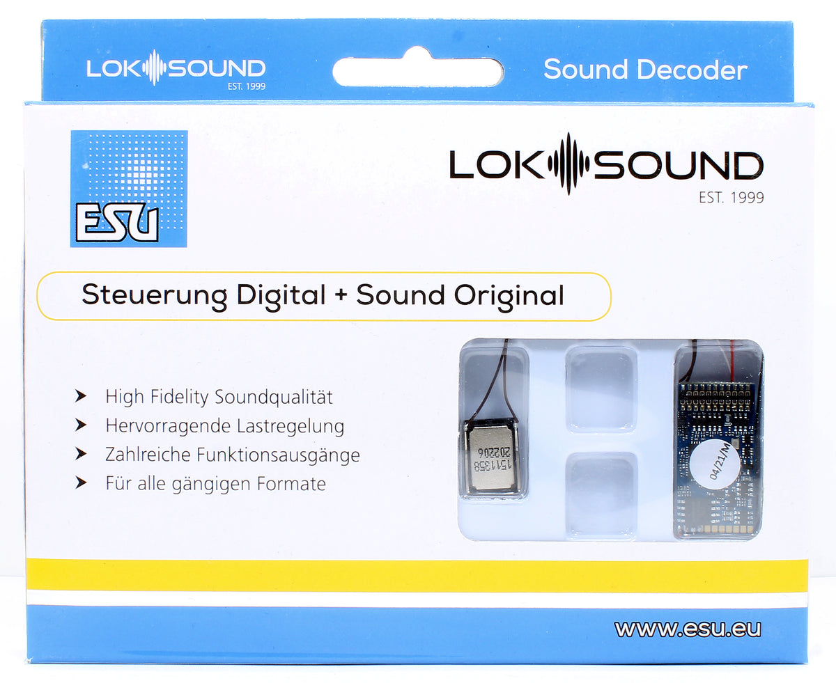 ESU Loksound S0171-21 V5.0 Diesel Class 08 Digital Sound Decoder with ...