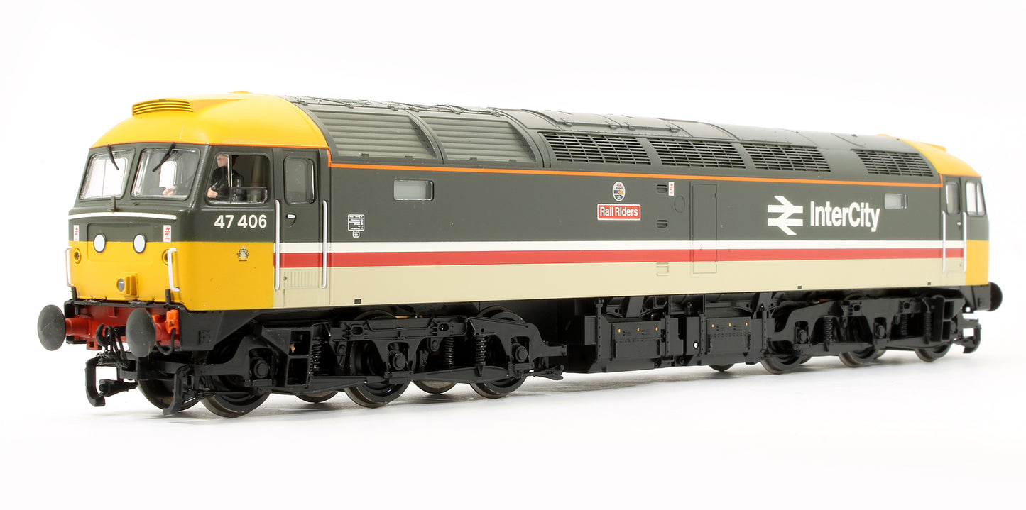 Pre-Owned 31-650P Class 47406 Intercity 'Rail Riders' Diesel Locomotive (Exclusive Edition)