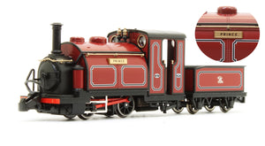 Kato/Peco Ffestiniog Railway "Small England" 0-4-0 tender locomotive "Prince"