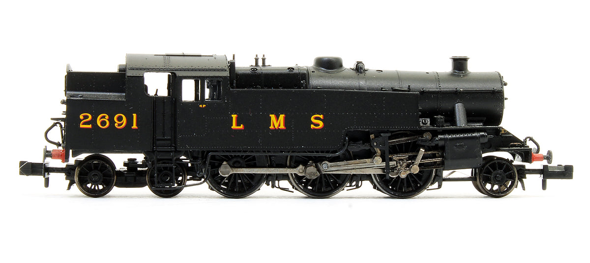 Pre-Owned Fairburn 2-6-4 Tank 2691 LMS Black Steam Locomotive - DCC Fitted